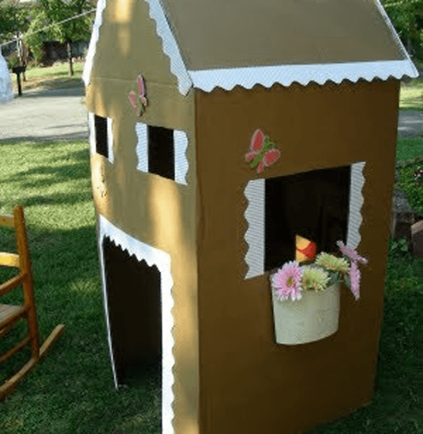 creative recycling of crafts with cardboard 80