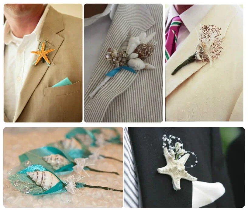 marine-inspired wedding