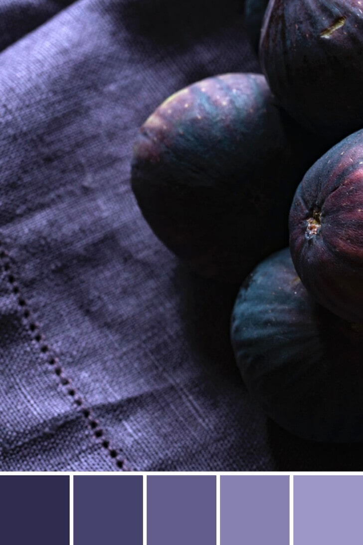 Grayish violet or fig color