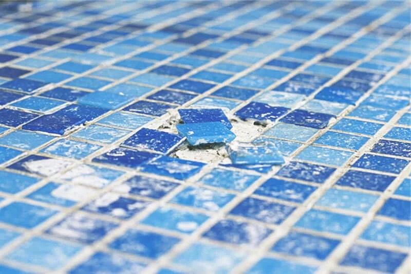 replace pool tile