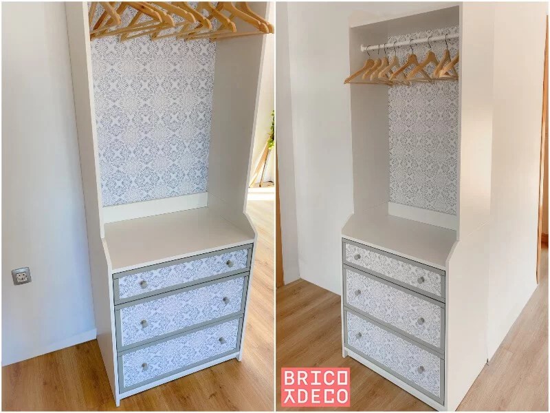 Ikea Hack open cabinet Hauga