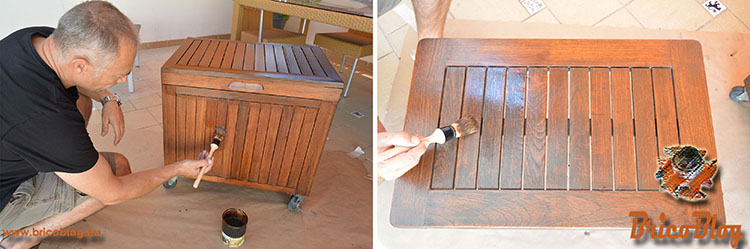 How to protect outdoor wood - Second and third coat of protective finish - photo 6