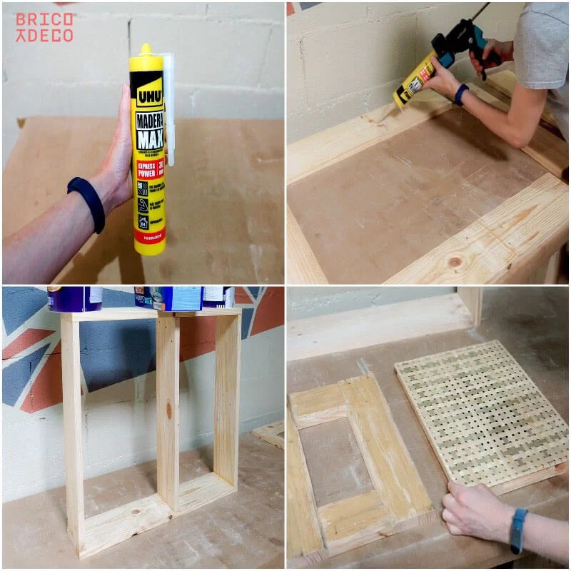 how to assemble a piece of furniture without screws 