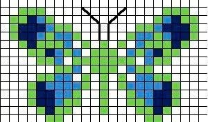 butterfly cross stitch pattern