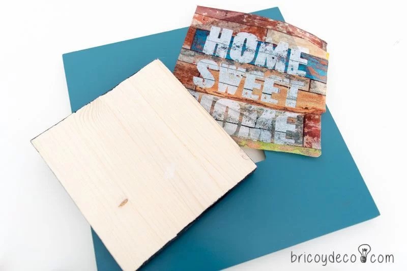 recycle to decorate with leftover wood and balance frames