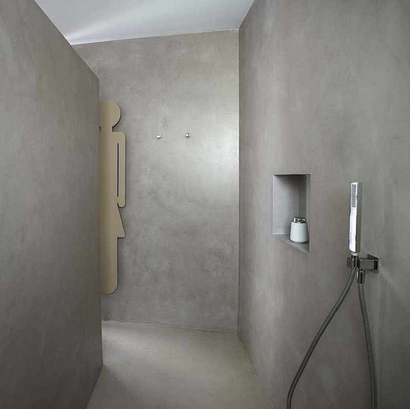 renovate the bathroom with microcement