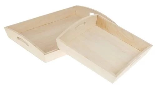 wooden tray to decorate