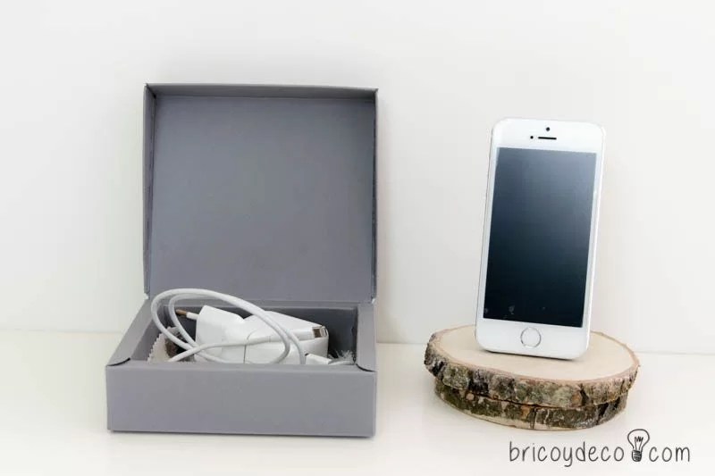 mobile charger storage box