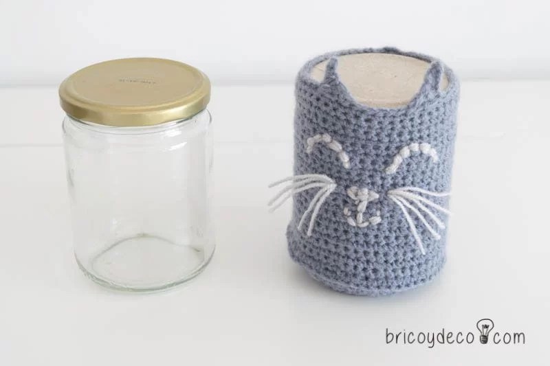 crochet cover for mason jars