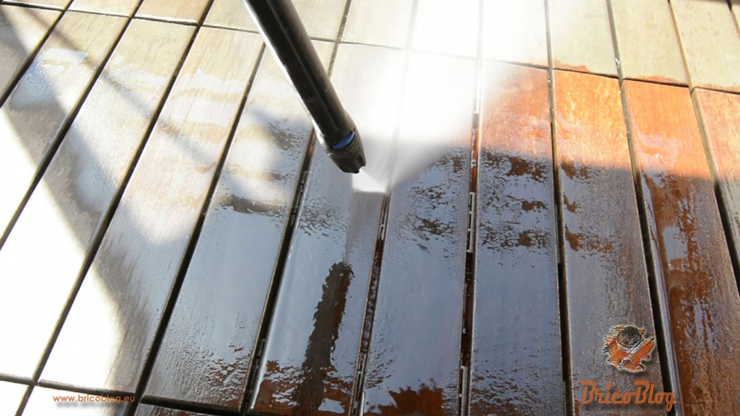 how to clean the floor of the patio or terrace - photo 2