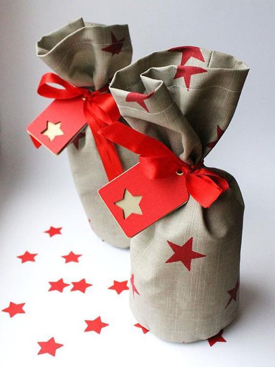 gift wrap recycling fabric scraps 