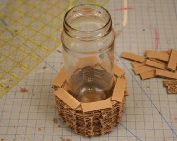 creative recycling of crafts with cardboard 2