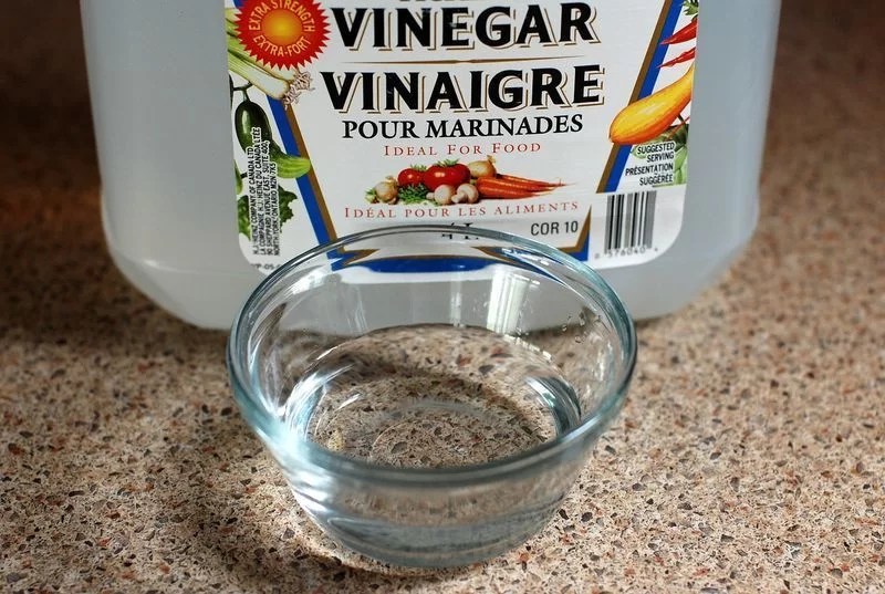 tricks to iron less with vinegar
