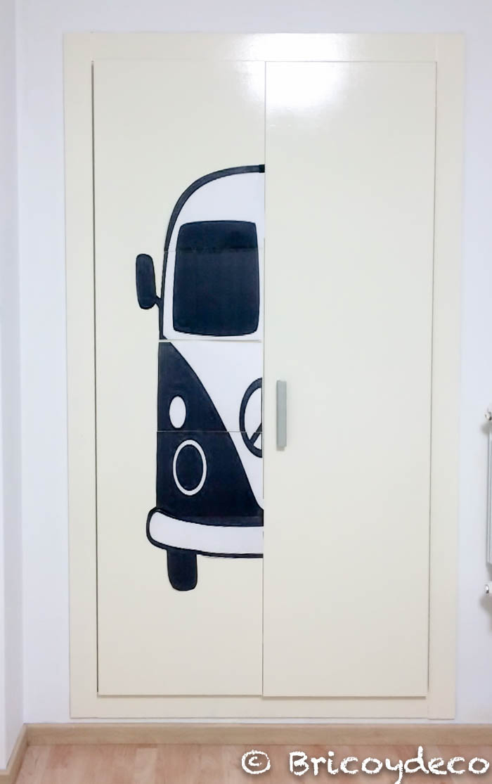 camper over door template