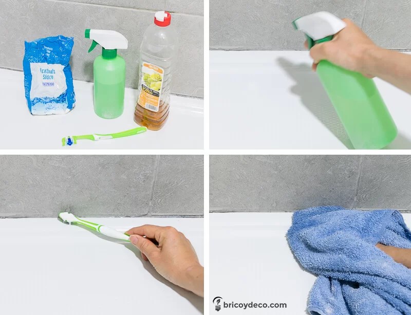 remove mold from bathroom step by step
