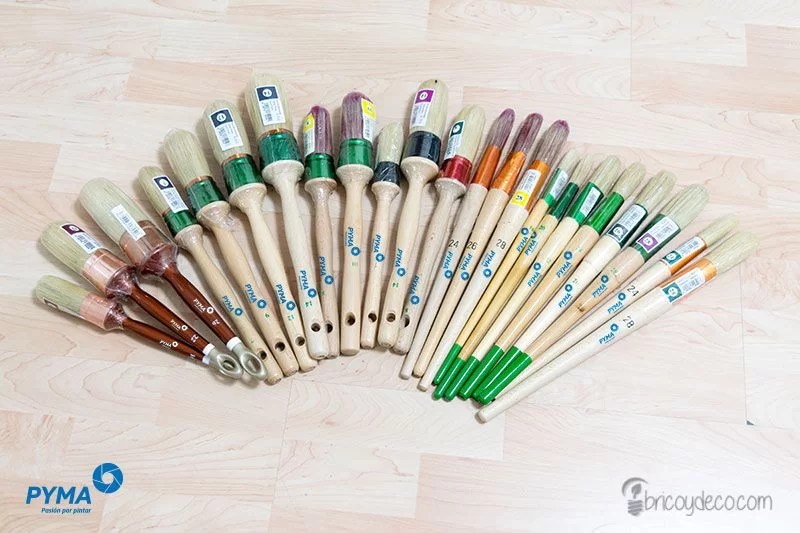 brushes and paint brushes