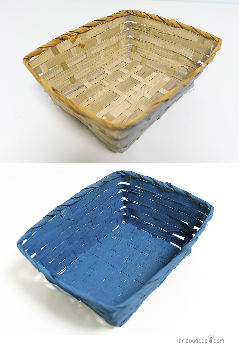 paint wicker with forge spray paint