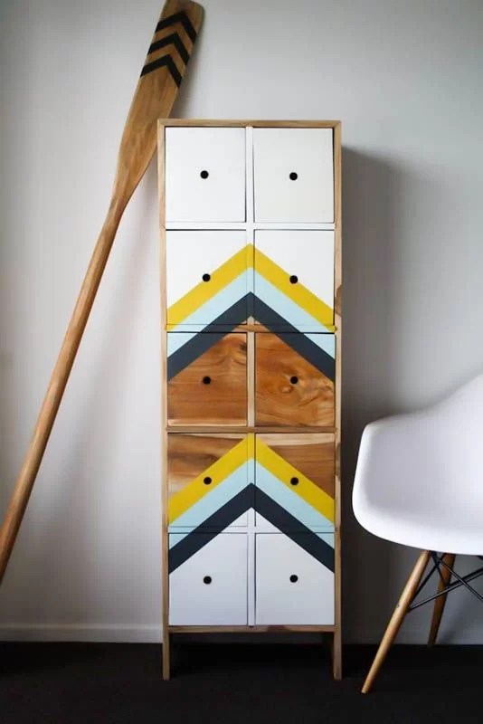 recycle a dresser with paint