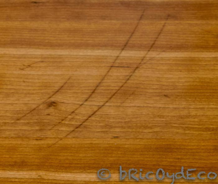 wood with scratches