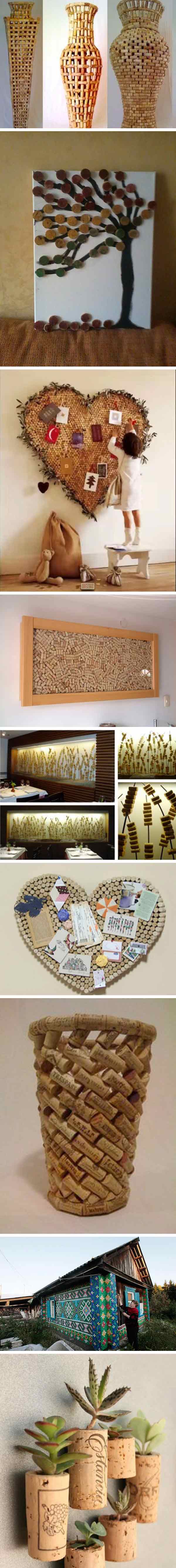 recycle corks - decoration 1