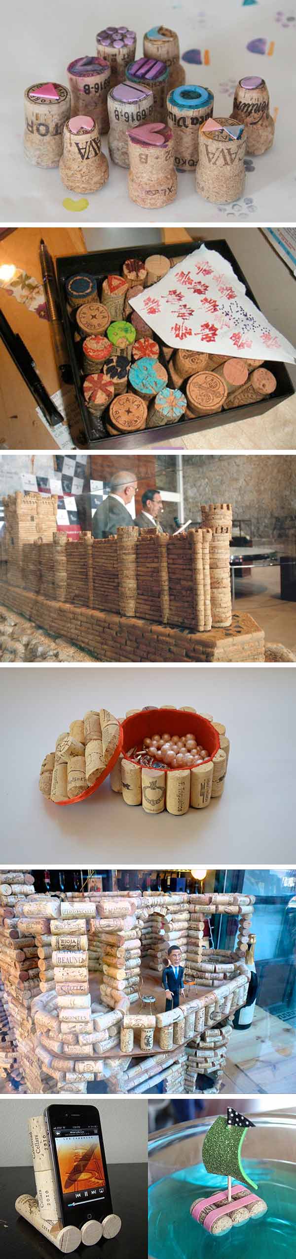 recycle corks - crafts