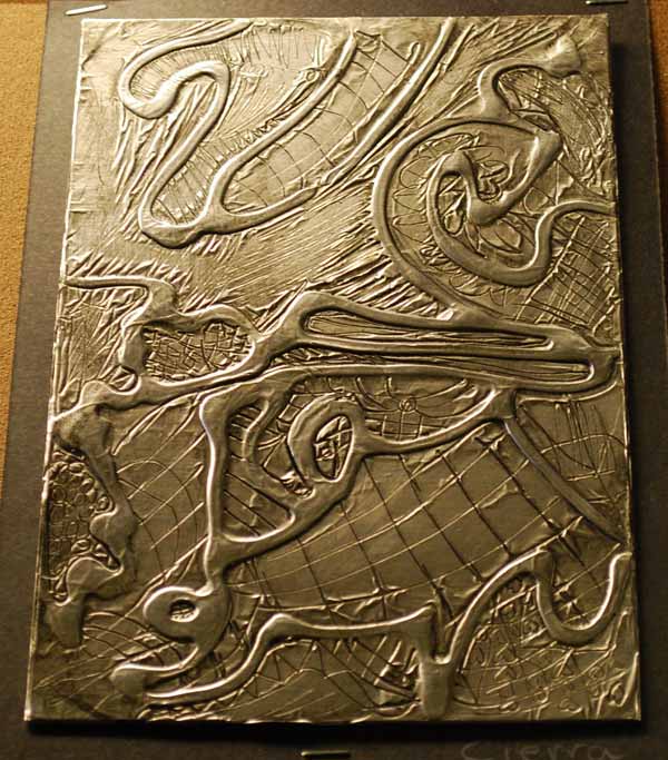 Decorative sheets made with aluminum foil