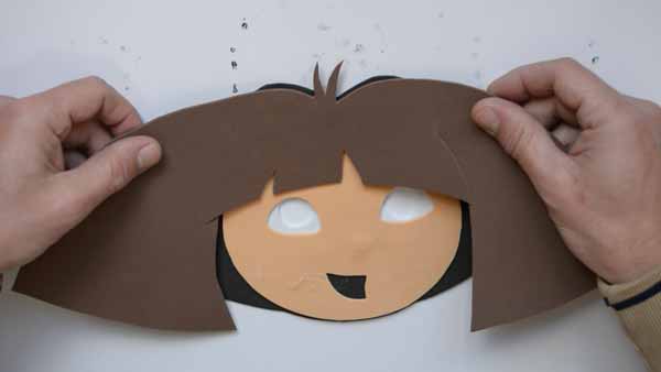 Dora the explorer Children's Mask for Carnival Crafts