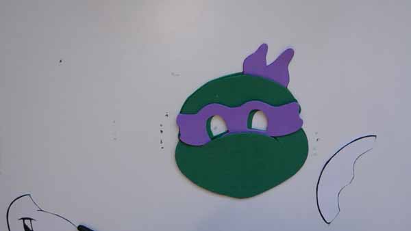Donatello ninja turtle carnival mask