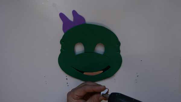 Donatello ninja turtle carnival mask