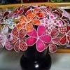 crafts with fabric flowers with wire and fabric