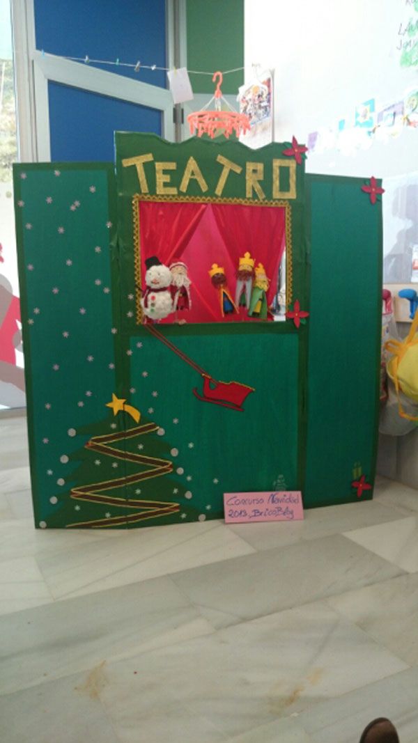 Christmas puppet theater