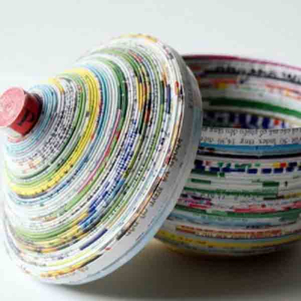 creative crafts recycling paper 34