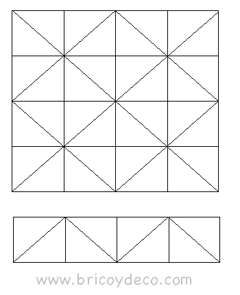 outline triangles 