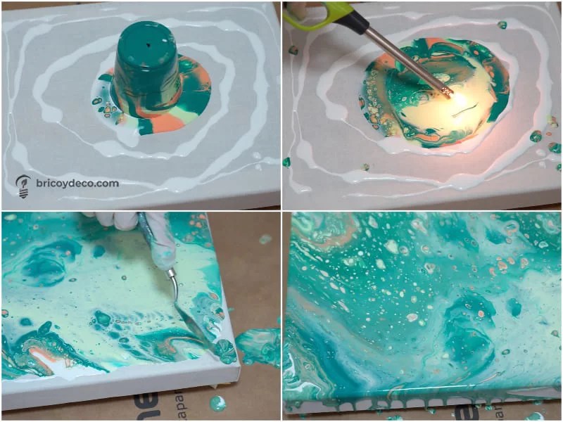 acrylic pouring flip cup