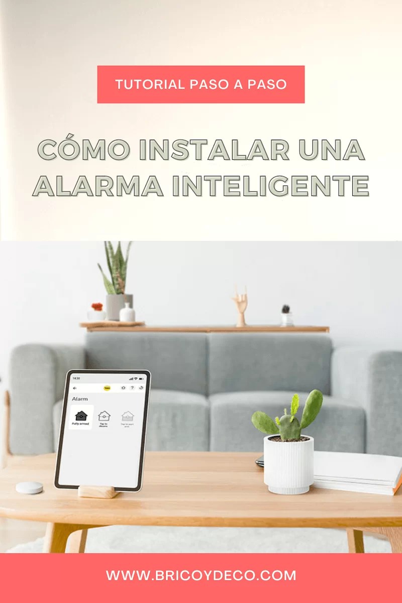 how to install a smart alarm step by step
