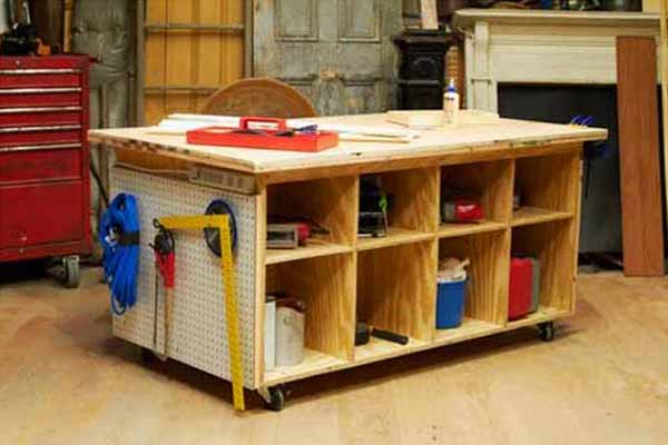 make workbench for your DIY and crafts