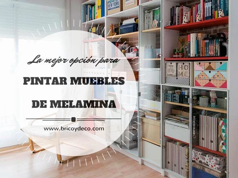 the best option for painting melamine furniture